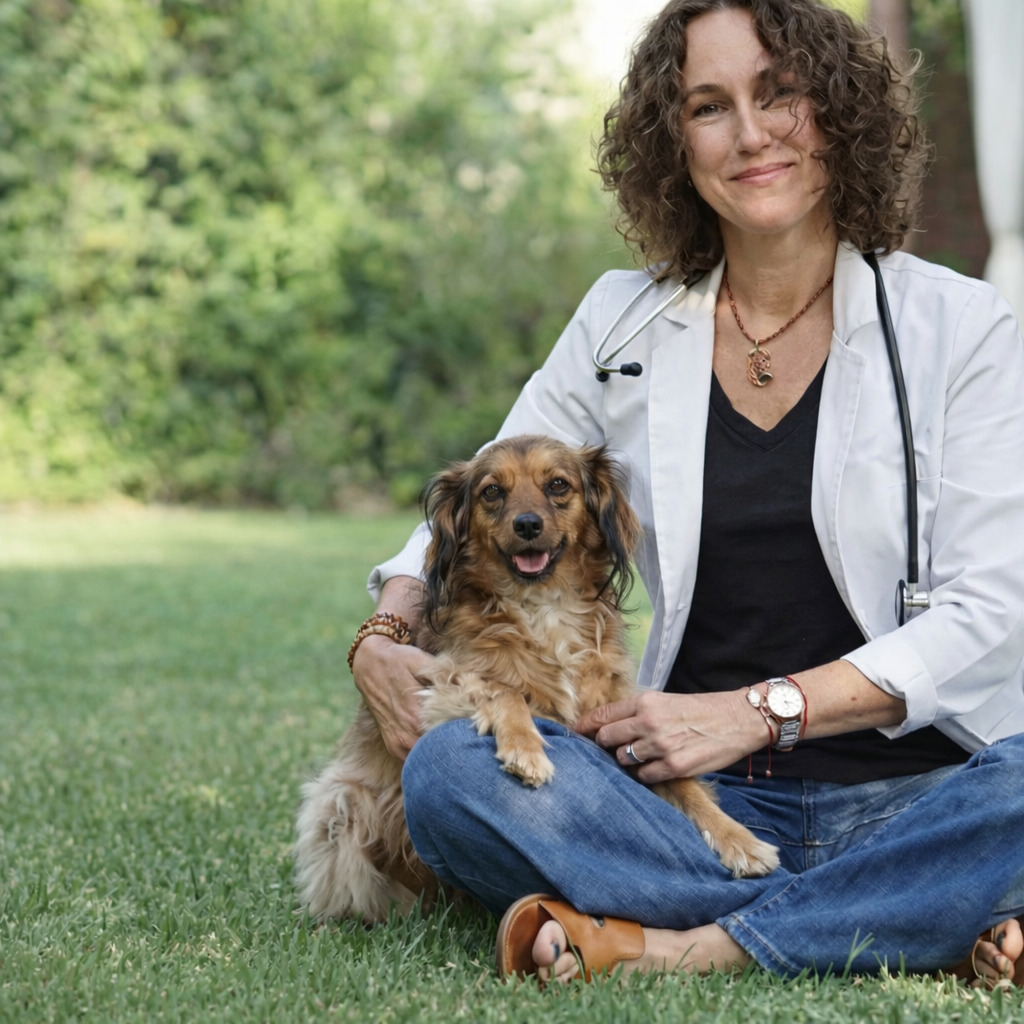 Dra. Elisa Cáceres en exterior